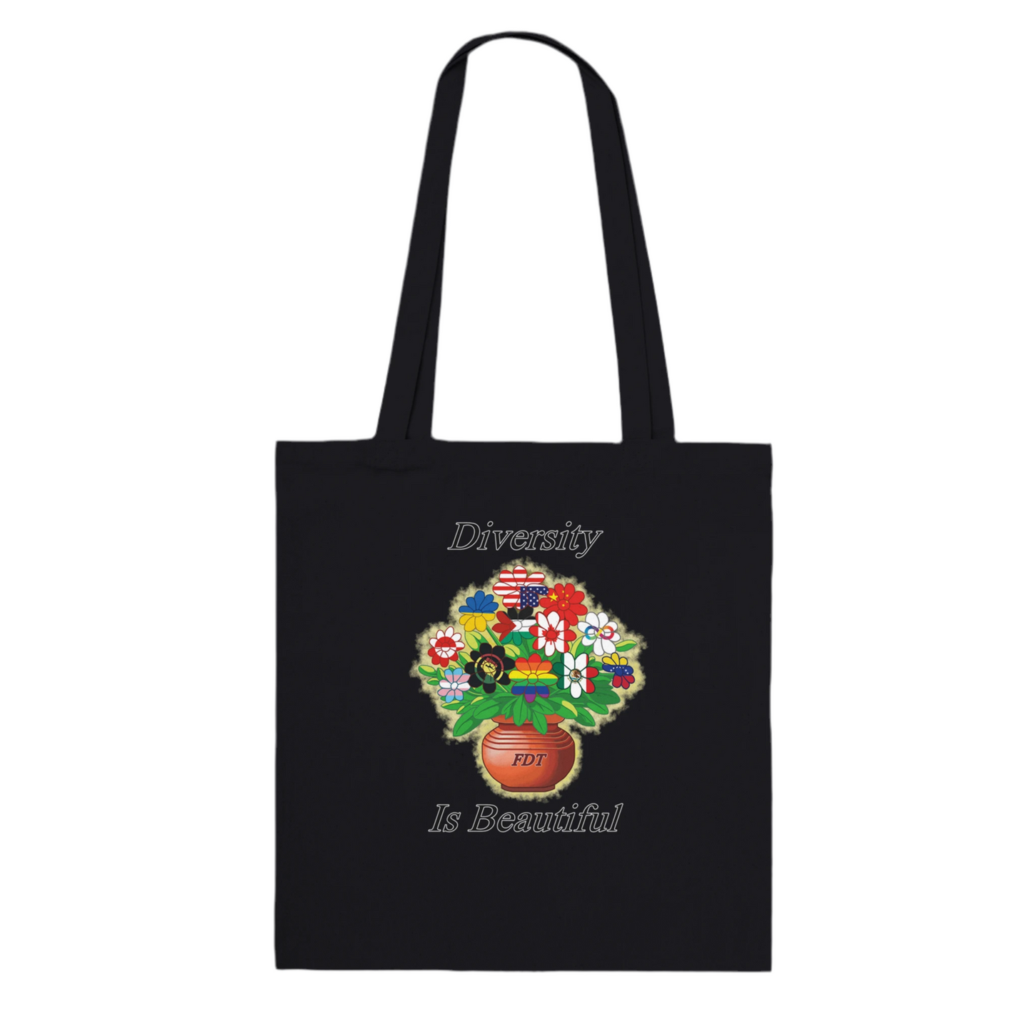 "Diversity is Beautiful FDT" Original Art - Premium Tote Bag